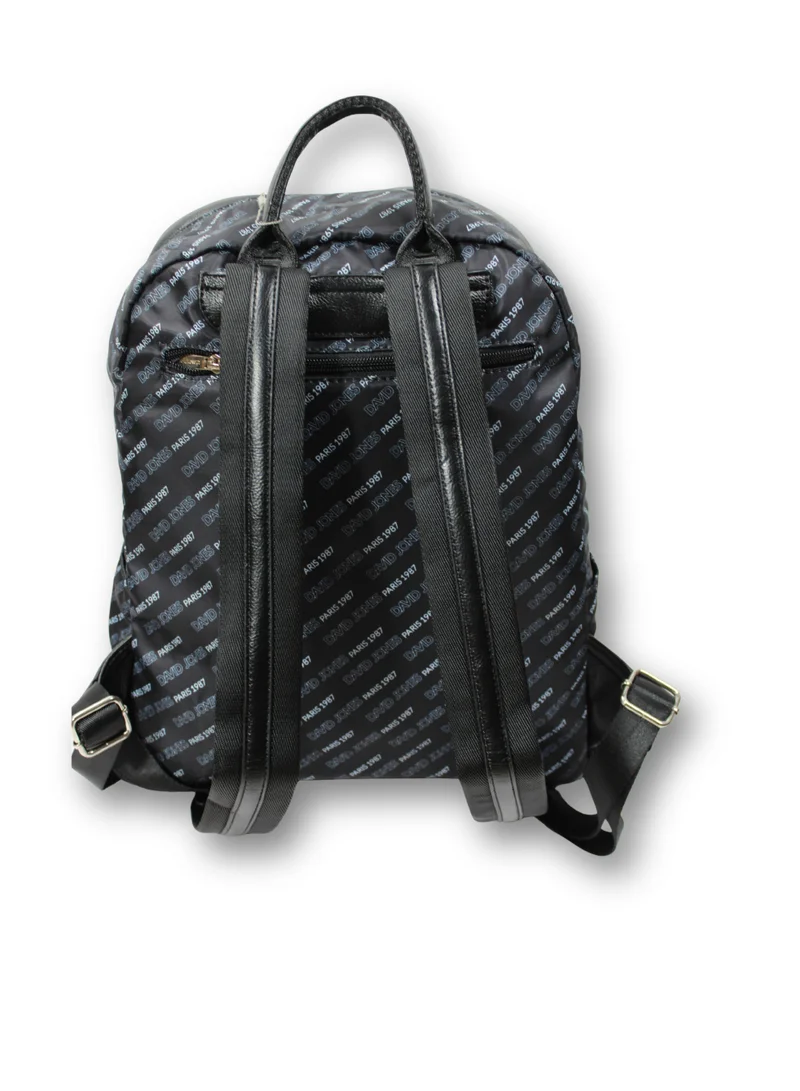 ديفيد جونز حقيبة ظهر نسائية من ديفيد جونز، أنيقة ومتينة للاستخدام اليومي | اللون أسود (6889-5)